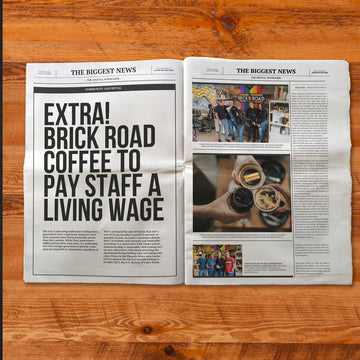 Brick Road Coffee Continues Mission to Reinvest in Employees Through Annual Wage Increase