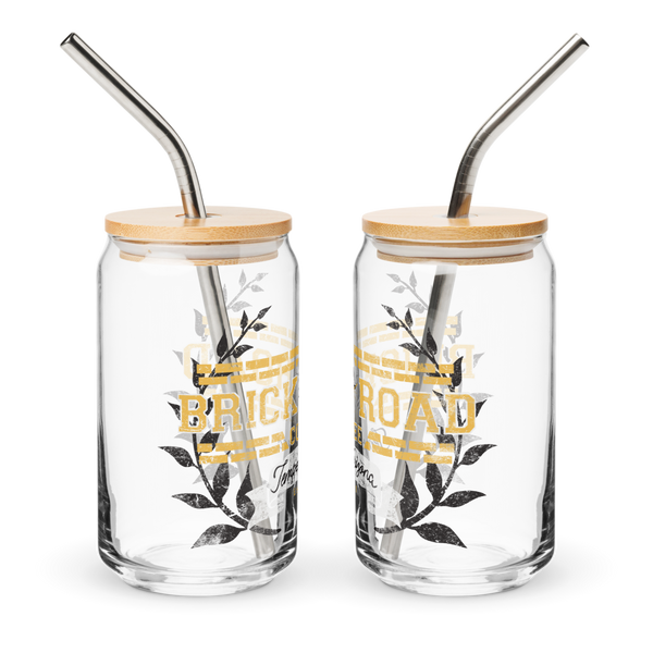 Brick Road Coffee Collegiate Glass